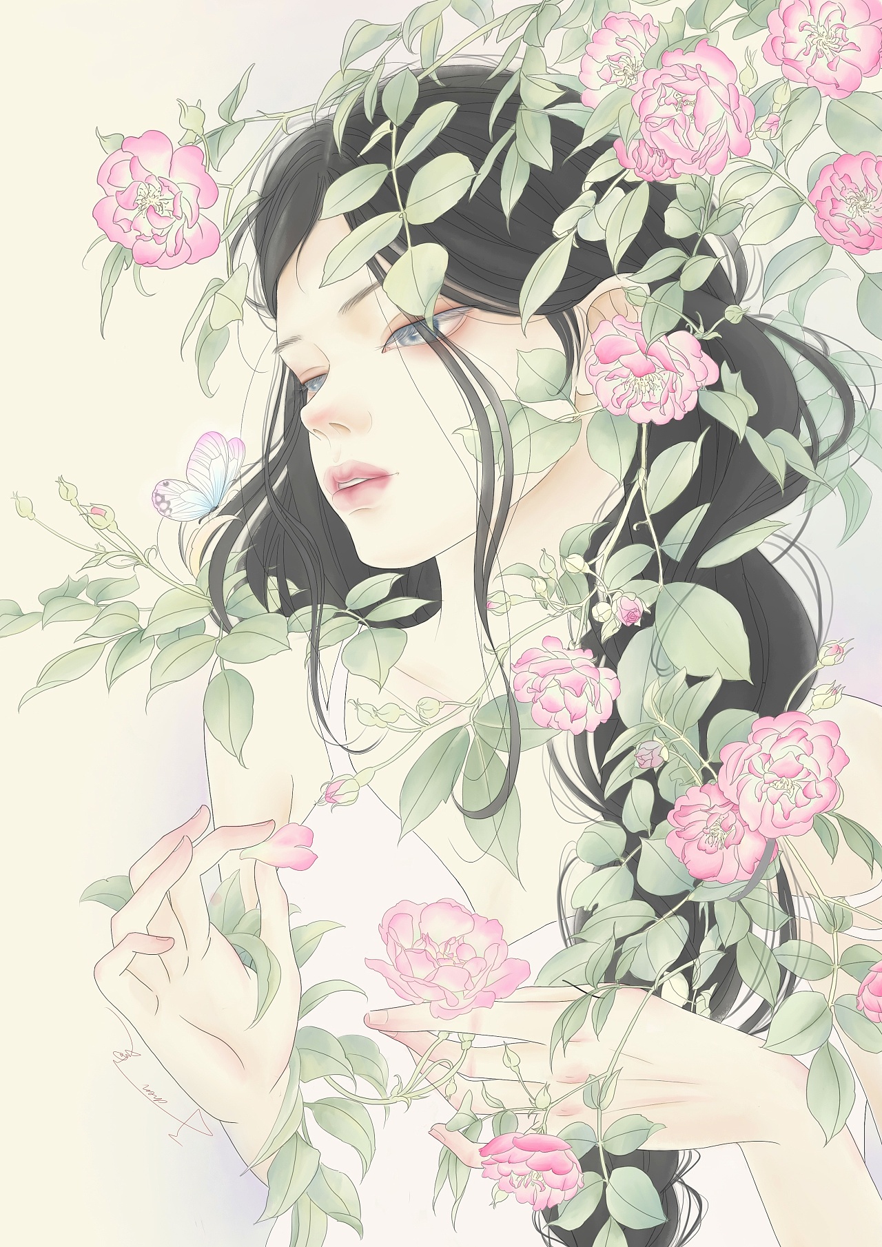 女漫画_漫画女孩简笔画可爱_漫画女主角头像