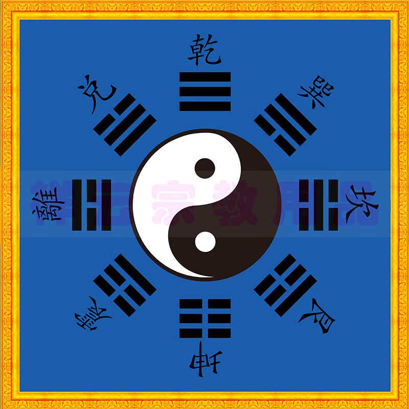 八卦图怎么画_八卦画图顺序_八卦画图片大全