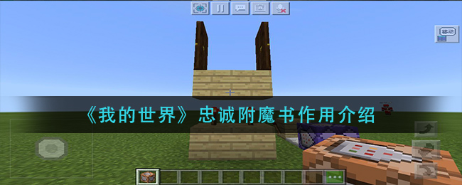 忠诚附魔指令_忠诚附魔的作用是_我的世界忠诚附魔书有什么用
