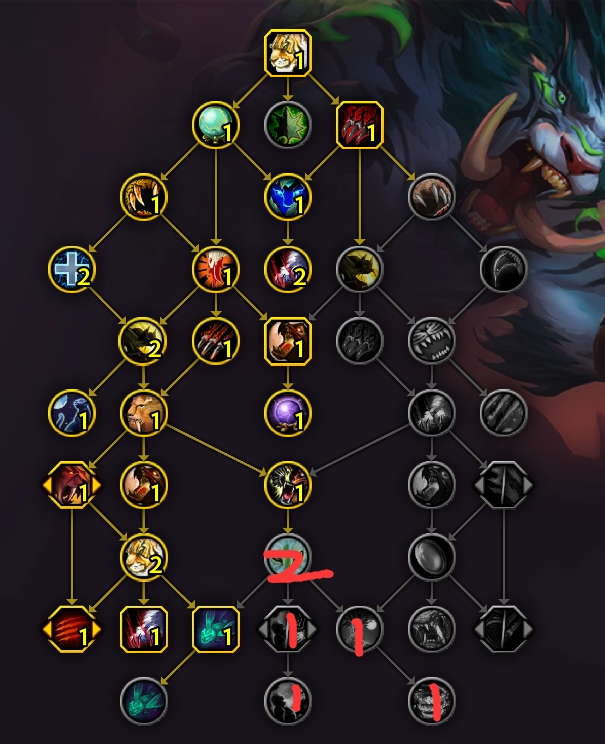魔兽世界天赋_魔兽世界正式服天赋树_魔兽世界天赋技能怎么使用