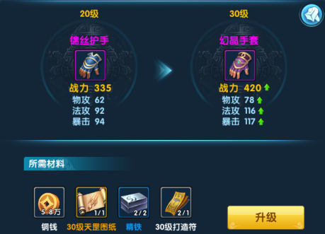 给手机加装备升级的游戏-手机游戏装备升级，如何选择合适装备？