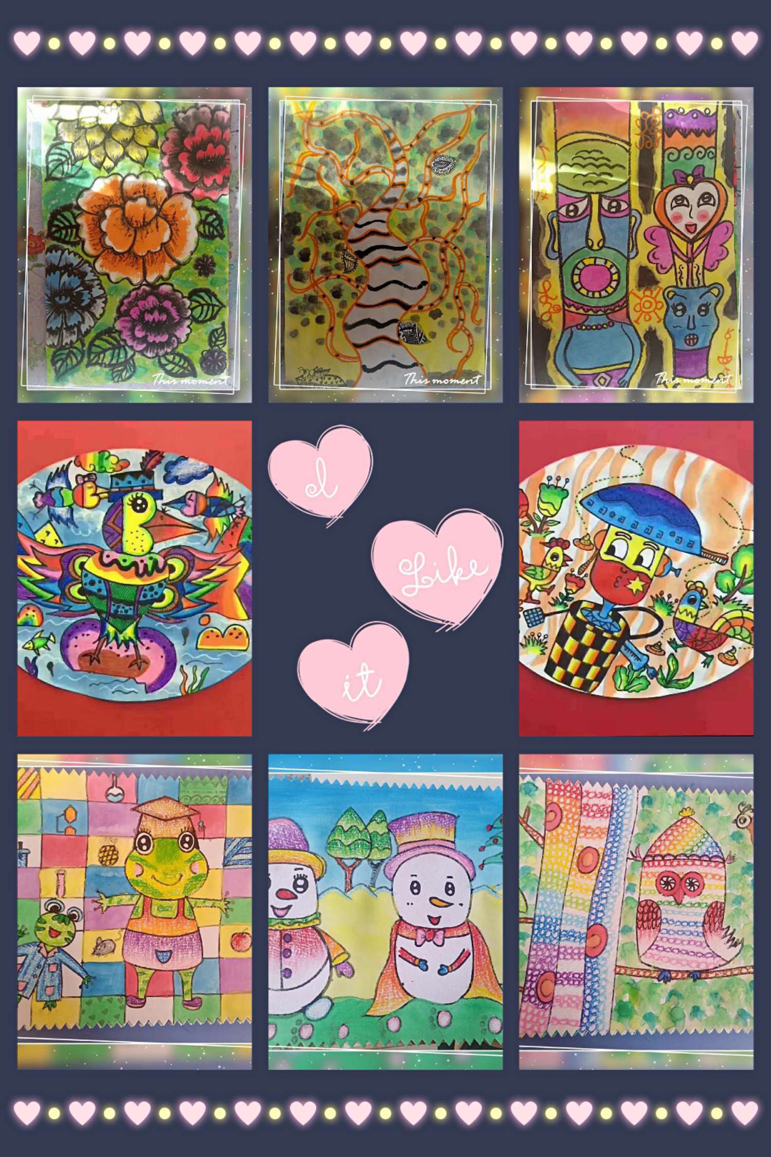 沉迷手机游戏的儿童画画_沉迷画图_沉迷画画表情包